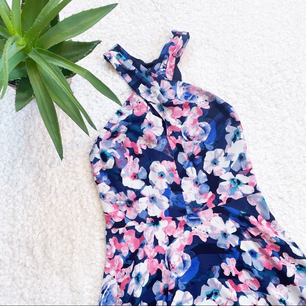 Flowered Express dress
